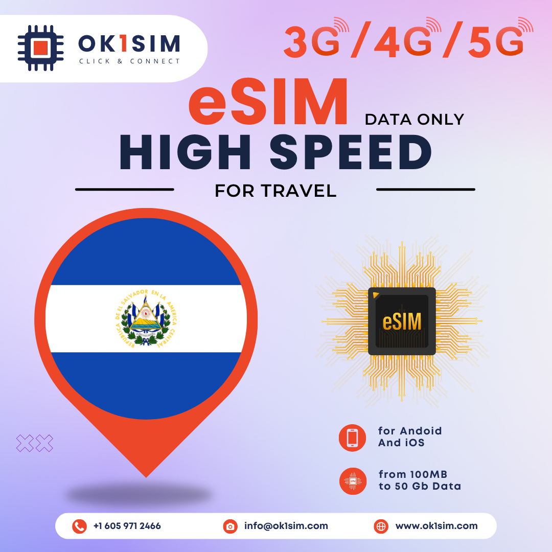 Buy El Salvador eSIM for travel - El Salvador 100MB 7Days