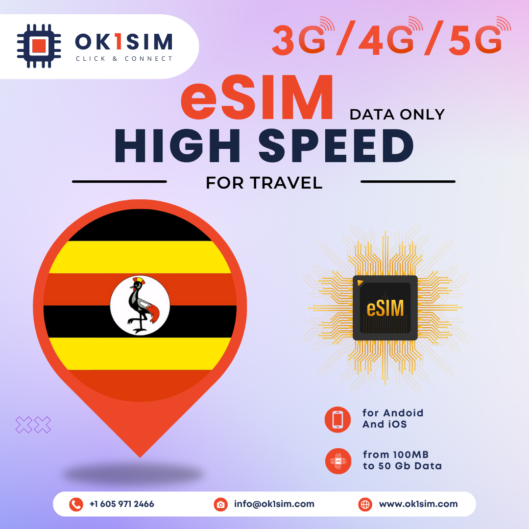 Buy Uganda eSIM for travel - Uganda 1GB 7Days
