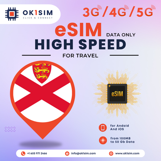 اشترِ بطاقة جيرسي eSIM للسفر - جيرسي 1 جيجابايت لمدة 7 أيام