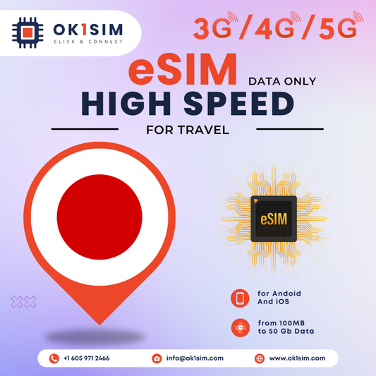 اشترِ شريحة eSIM يابانية للسفر - اليابان 100 ميجابايت لمدة 7 أيام
