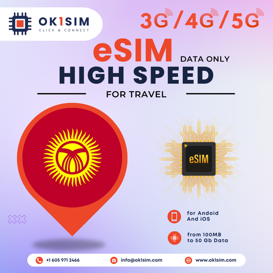 اشترِ شريحة eSIM من قيرغيزستان للسفر - قيرغيزستان 1 جيجابايت لمدة 7 أيام