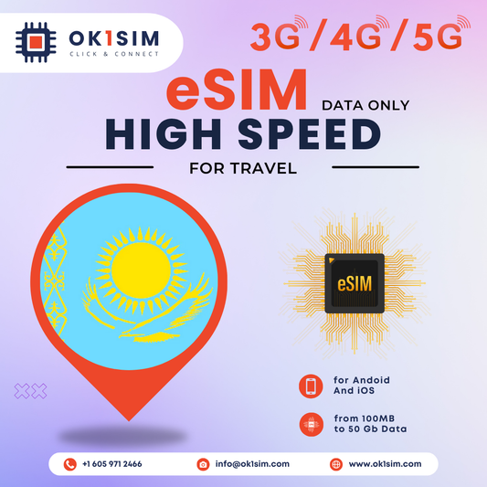 اشترِ بطاقة eSIM كازاخستانية للسفر - كازاخستان 100 ميجابايت لمدة 7 أيام