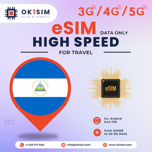 Buy Nicaragua eSIM for travel - Nicaragua 100MB 7Days