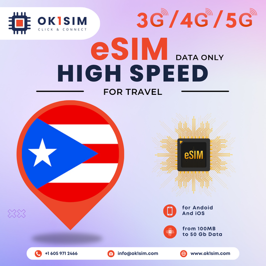 Buy Puerto Rico eSIM for travel - Puerto Rico 100MB 7Days